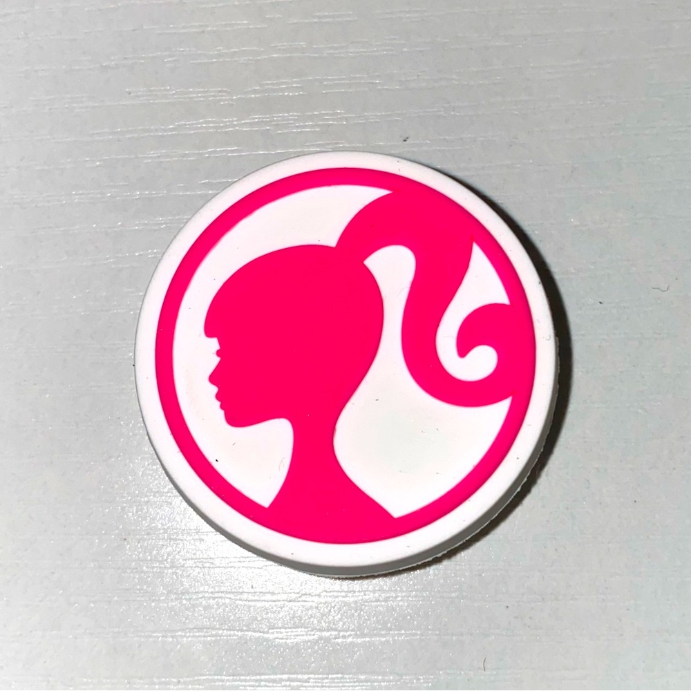 Barbie logo Jibbitz